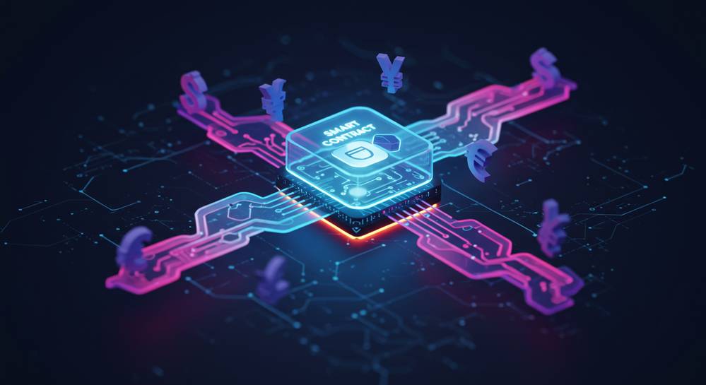 Cơ chế hoạt động của smart contract trong forex